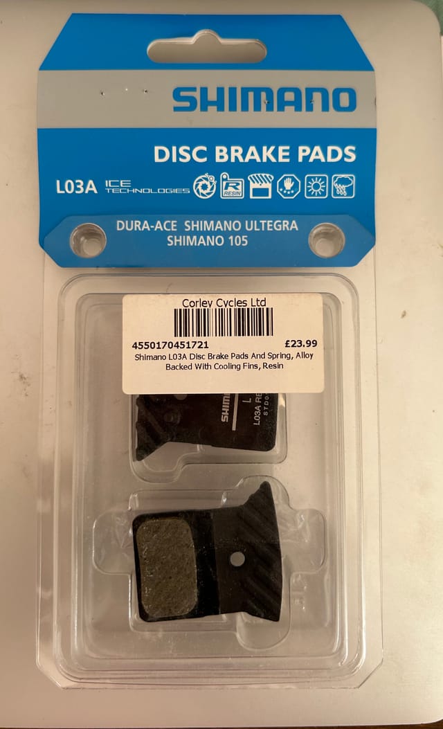 Shimano disc brake pads