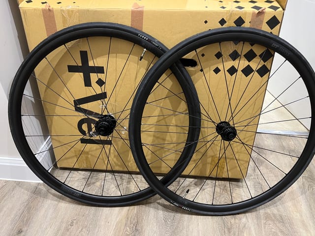 Brand new DTR470 Disc Wheels with Turbo Pro Tires