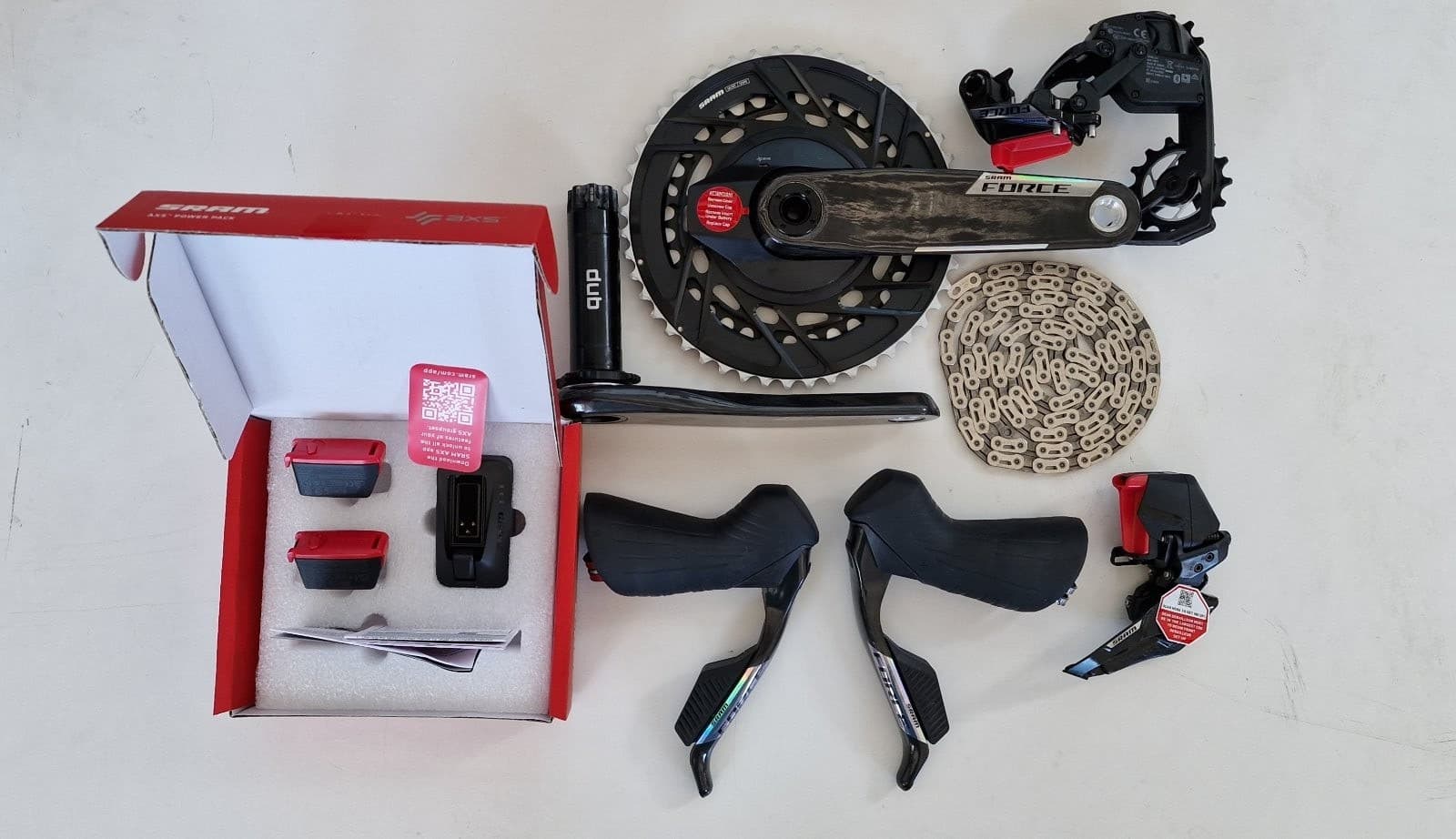 SRAM FORCE AXS Powermeter Groupset | 2x12-speed | E1