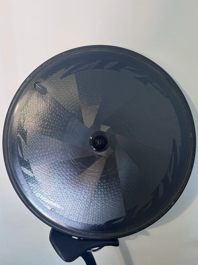 Zipp Super 9 Tubular Rear Time Trial / Triathlon Disc Wheel