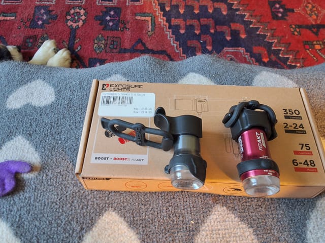 Exposure lights boost and boost react mint condition