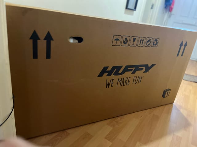 Huffy 27.5" Wheel Size Extent Unisex Adults Bike - Black/Red