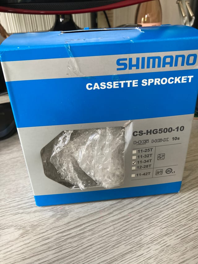 Shimano CS-HG500-10 speed 11-34T Cassette Sprocket